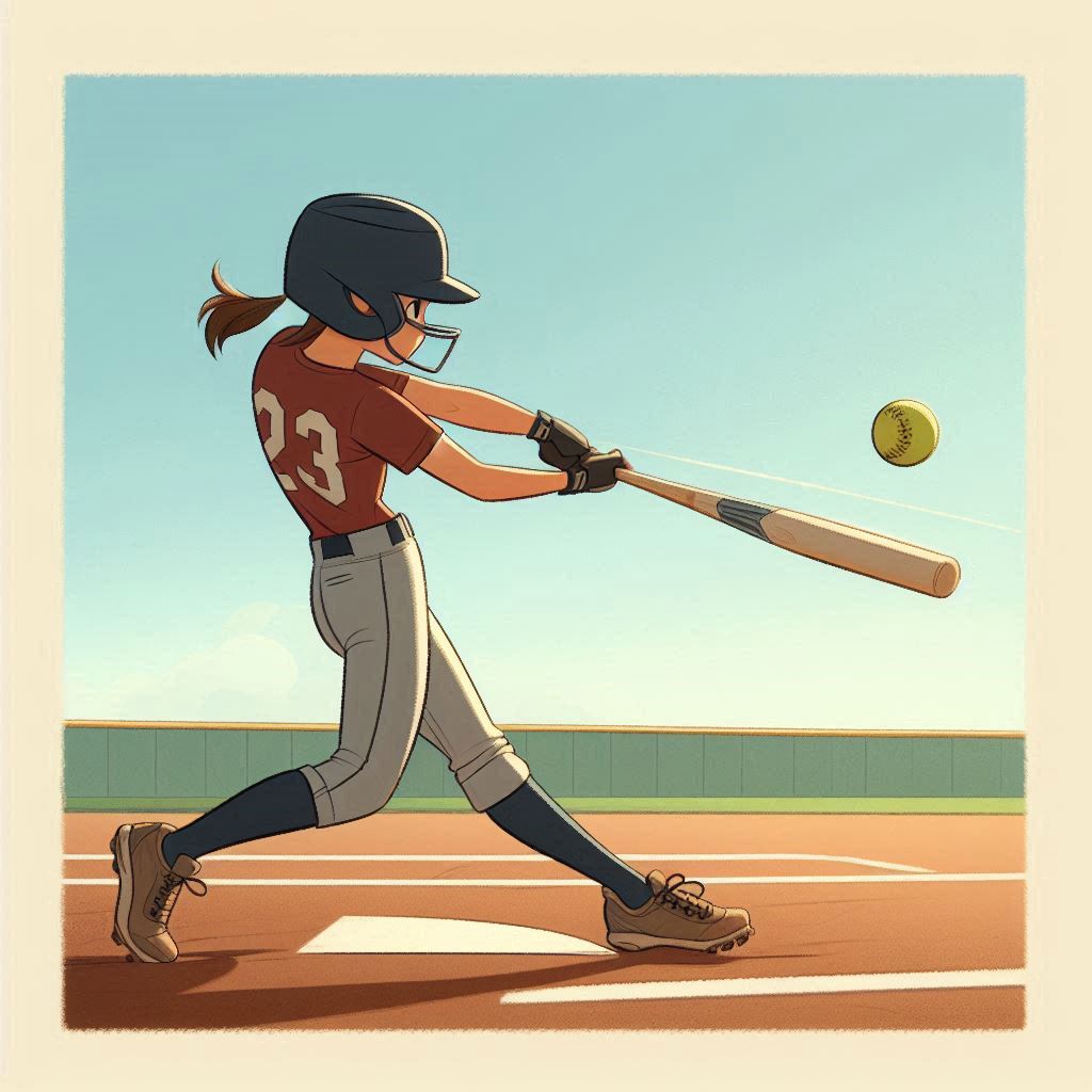 Softball swing